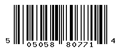 UPC barcode number 5050582807714