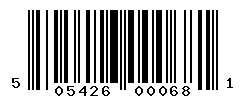 UPC barcode number 5054267000681