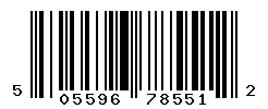 UPC barcode number 5055964785512