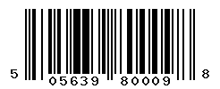 UPC barcode number 5056393800098