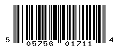 UPC barcode number 5057566017114