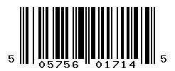 UPC barcode number 5057566017145