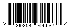 UPC barcode number 5060144641977