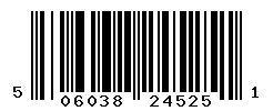 UPC barcode number 5060389245251