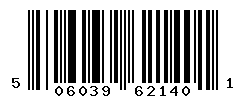 UPC barcode number 5060391621401