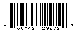 UPC barcode number 5060422299326