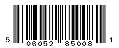 UPC barcode number 5060524850081