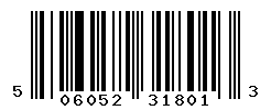 UPC barcode number 5060528318013