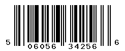 UPC barcode number 5060568342566