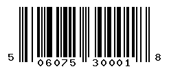 UPC barcode number 5060757300018