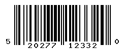 UPC barcode number 5202772123320