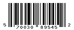 UPC barcode number 5700302895452
