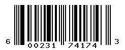 600231741743 barcode