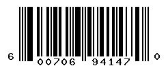 600706941470 barcode