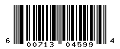 UPC barcode number 600713045994