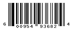 UPC barcode number 6009544936824