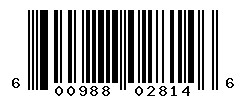 UPC barcode number 6009880028146