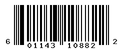 UPC barcode 601143108822