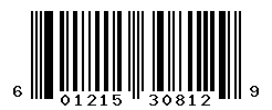 upc 601215308129 barcode image
