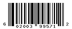 UPC barcode number 602003995712