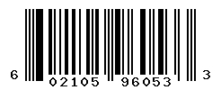 UPC barcode number 602105960533