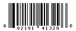 UPC barcode number 602191413296