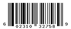 UPC barcode number 602310327589