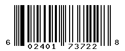 UPC barcode number 602401737228