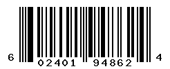 UPC barcode number 602401948624