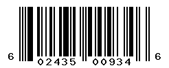 UPC barcode number 602435009346