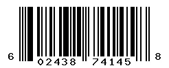 UPC barcode 602438741458