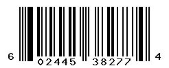 UPC barcode 602445382774