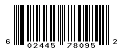 UPC barcode 602445780952