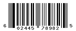UPC barcode 602445789825