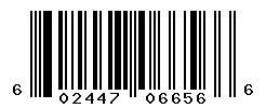 UPC barcode number 602447066566