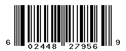 UPC barcode 602448279569