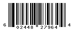 upc 602448279644 barcode image