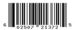 UPC barcode 602507213725