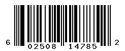 UPC barcode 602508147852