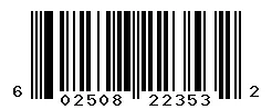 UPC barcode 602508223532