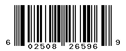 UPC barcode 602508265969