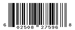 UPC barcode 602508275968