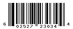 UPC barcode number 602527230344