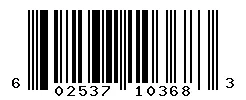UPC barcode 602537103683