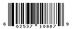 UPC barcode 602537108879