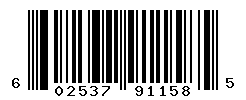 UPC barcode number 602537911585