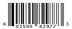 UPC barcode number 602590829773