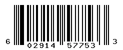 UPC barcode 602914577533