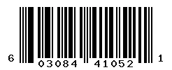 UPC 603084410521 barcode image