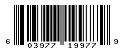 603977199779 barcode